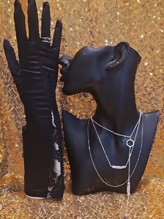 Jewelry - Silver And Purple Jewelry Set